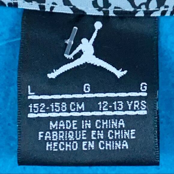 NWT Nike Teal Air Jordan Sweatshirt L - Picture 8 of 10